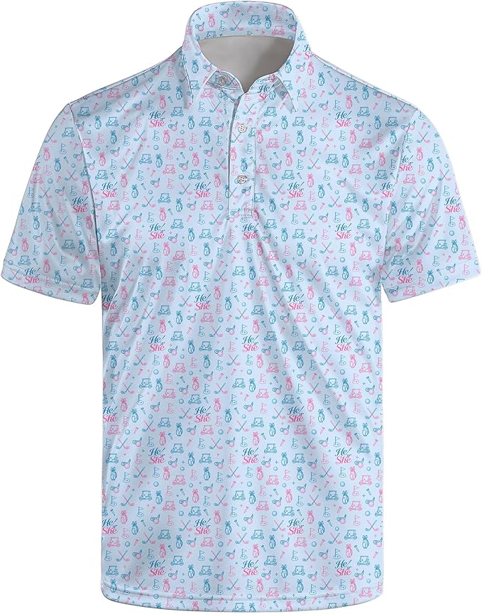 Polo Shirts for Men Moisture Wicking Mens Polo Shirts Patriotic Shirts for Men
