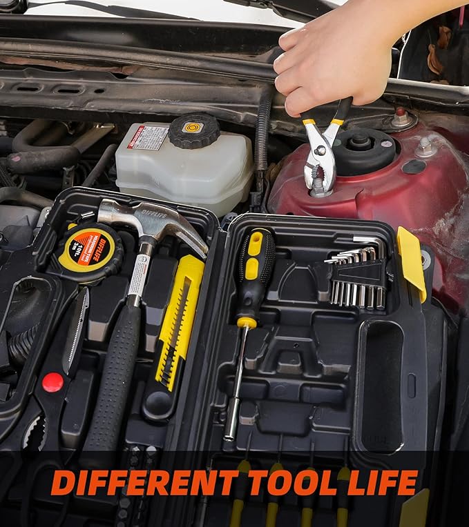 40-Piece Tool Set - General Household Hand Tool Kit with Plastic Toolbox Storage Caseā¦