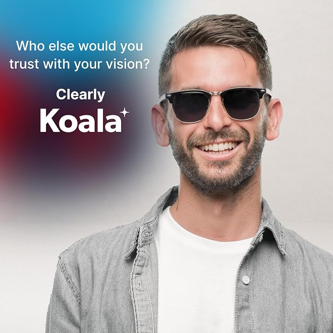 Koala Eyeglass Lens Cleaner Spray Kit | Japanese Microfiber (6 Piece Set) | (2x) 8oz + (1x) 2oz Glasses Cleaner Bottle + (3x) Microfiber Cloth | Alcohol Free Eyeglasses, Screen, and Camera Cleaning Kit