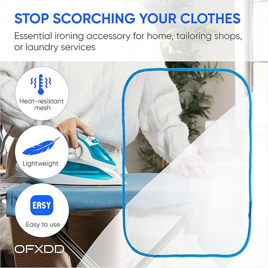 Protective Ironing Mesh - Pack of 2 - Cloth Protector Pressing Mat