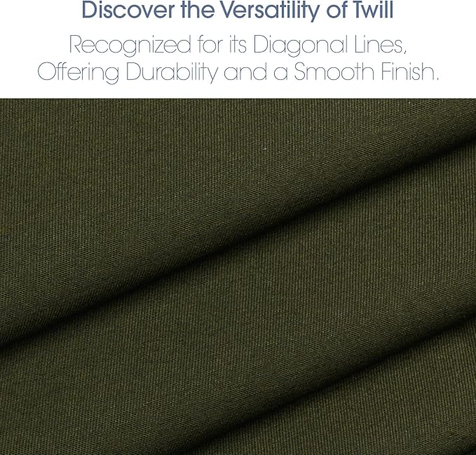 Pico Textiles 20 Yard Bolt Charcoal Poly Cotton Twill Fabric | 60" Wide, 65% Polyester / 35% Cotton, Medium Weight, Perfect for Pants, Jackets, Skirts and Work Uniforms, Sold by the Yard