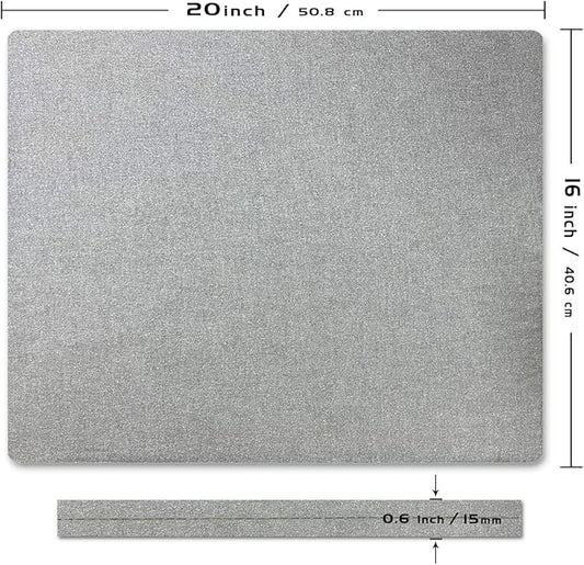 Heat Press Mat 16" x 20" for Easypress Both Sides Applicable - Mat for Heat Press Machines and HTV and Iron On Projects