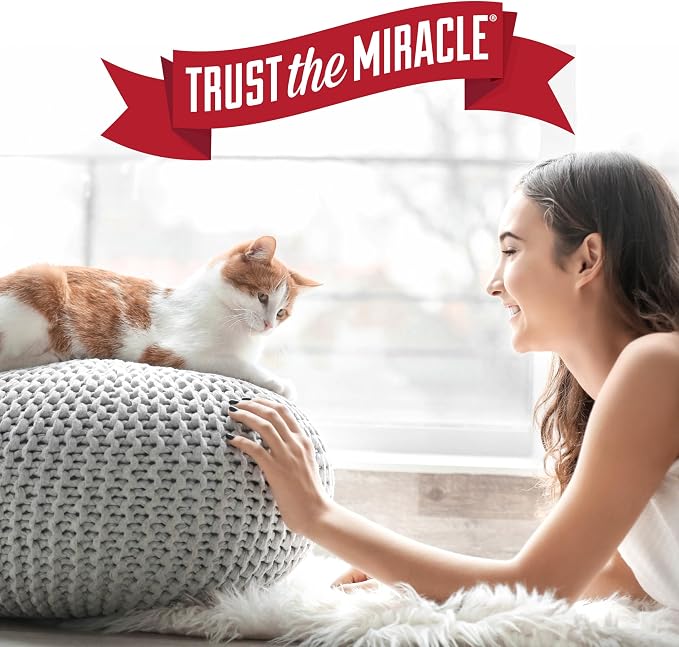 Nature's Miracle Carpet Shampoo Pet Stain & Odor Remover, 64 oz | Bio-Enzymatic Formula Removes & Deodorizes Deep-Set Pet Stains, For Water-Based Carpet Cleaners, Use on Carpet & Upholstery
