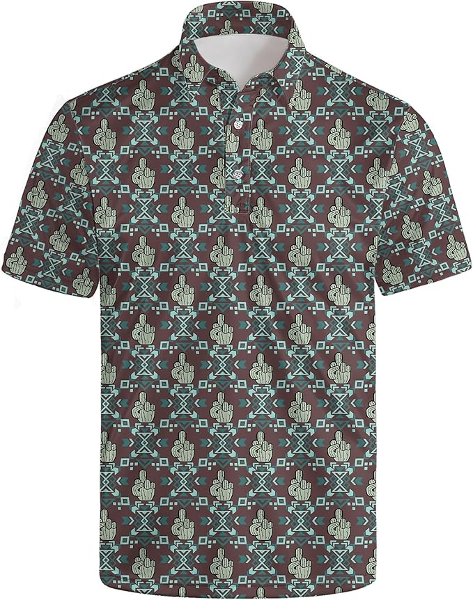 Polo Shirts for Men Moisture Wicking Mens Polo Shirts Patriotic Shirts for Men