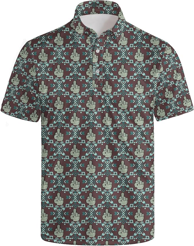 Polo Shirts for Men Moisture Wicking Mens Polo Shirts Patriotic Shirts for Men