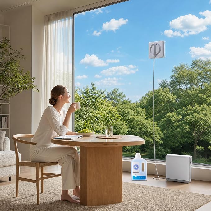 Window Cleaning Solution for ECOVACS Winbot W3 / W2S / W2 PRO OMNI / W2 OMNI / W2 PRO / W1 PRO / W1 / WINBOT MINI2 / WINBOT MINI Series Window Cleaning Robot, Window Cleaning Robot Detergent Refill