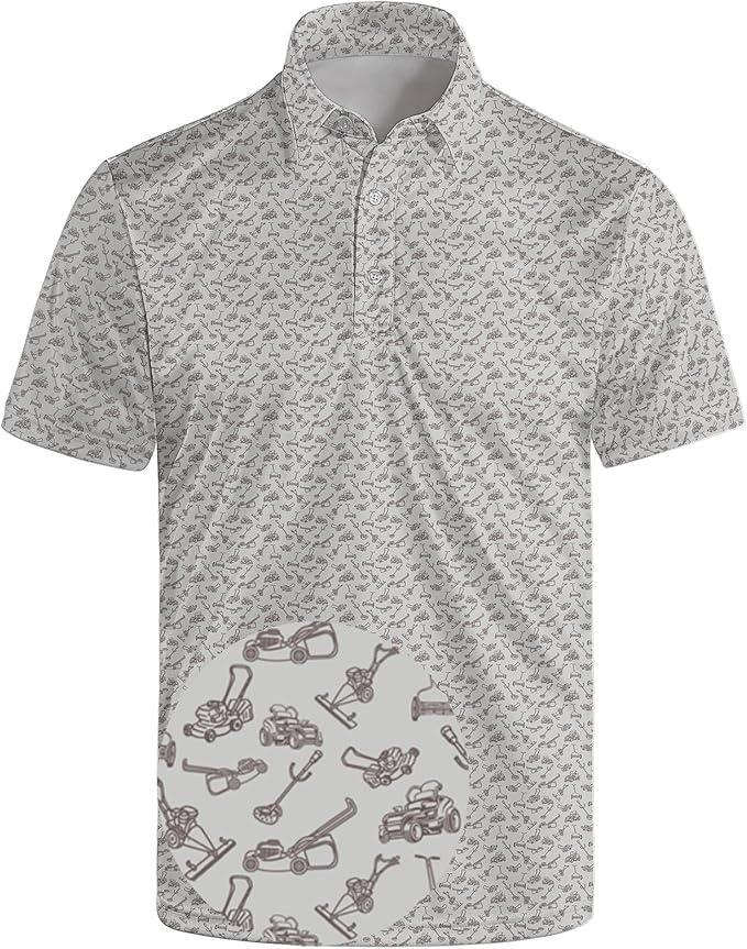 Polo Shirts for Men Moisture Wicking Mens Polo Shirts Patriotic Shirts for Men