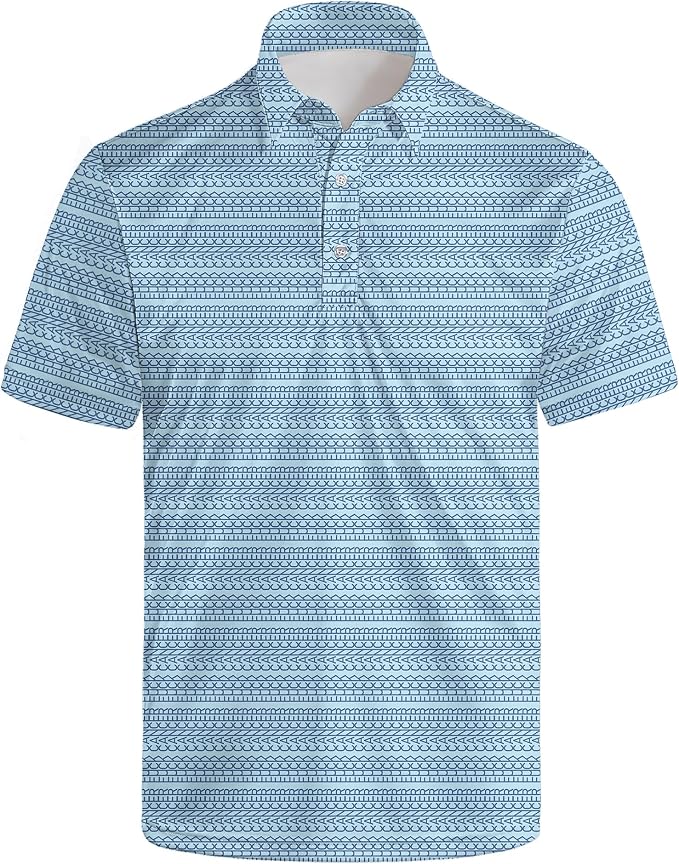 Polo Shirts for Men Moisture Wicking Mens Polo Shirts Patriotic Shirts for Men