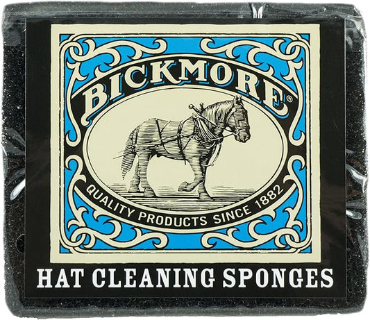 Bickmore Felt Hat Cleaning Sponge - Perfect for Western, Cowboy, Cowgirl Hats & More