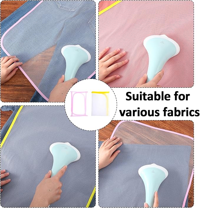 Styquenzer 2 Pack Ironing Cloth Scorch-Saving Ironing Protector Insulation Pad Heat Resistant Pressing Clothes for Sewing and Ironings Fabric Protector Insulation Pad