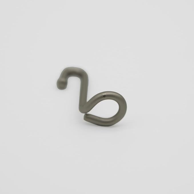 NAHANCO Metal Hanger Connectors, Gunmetal (Pack of 50)