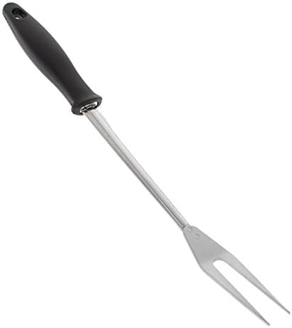 Large Stainless Steel Meat Turning Fork Cooking for Grilling - Long Handled Carving Forks for Bbq