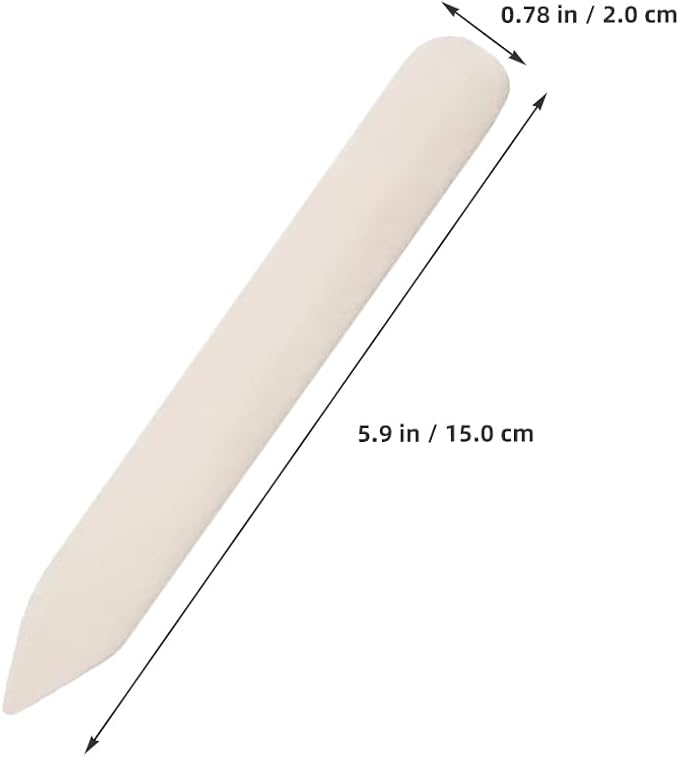 Clothes Scraper 3 Pack Fabric Clothing Scraper Tool for Laundry Stain Removal Smooth Edge Spot Cleaning Bone for Most Fabrics Cleaner Use 5.90 in