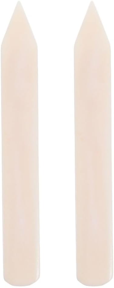 Ox Bone Scraper for Clothes Stain Removal Laundry Spot Remover and Lint Brush 5.91In Durable Dry Cleaning Tool for Home Use