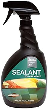 Avery Dennison Supreme Wrap Care Sealant in Black - Removes Dust, Light Dirt, Fingerprints - Multipurpose Cleaning Fluid for Vinyl Protection Films