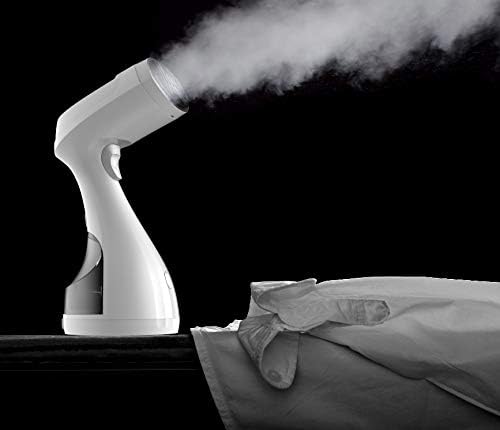 Travel Garment Steamer, 30s Fast Heat, 1500W, Auto-Off, Wrinkle-Removing Handheld Steamer with 300ml Detachable Water Tank for Clothes, Garments, and Fabrics