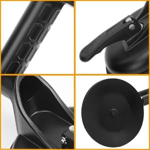 FCHO Floor Gap Fixer Tool for Laminate Floor Gap Repair Include Suction Cup and Mallet (Can't use on scraped surface floor) | Vinyl Floor Gap Repair Tool With Suction Cup Mallet Can't use on scraped surface floor, Smooth Surface Use