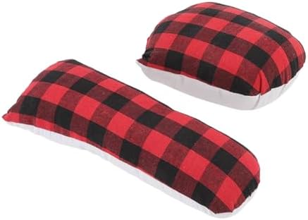 2 Pack Tailors Ham and Seam Roll Set, Tailor Ham Pressing Tool, Cotton and Cloth Ironing Accessories, for Steam Ironing and Wrinkle Prevention