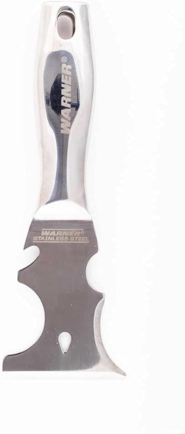 Warner Manufacturing 95173A Stainless Steel 10-in-1 Painter's Paint Tool, Silver