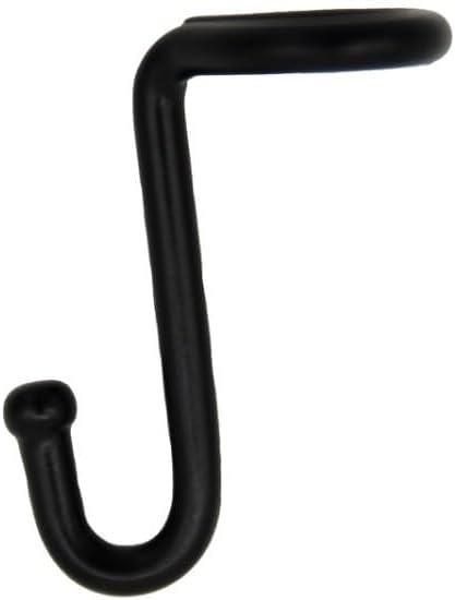 NAHANCO Metal Hanger Connectors, Black (Pack of 50)