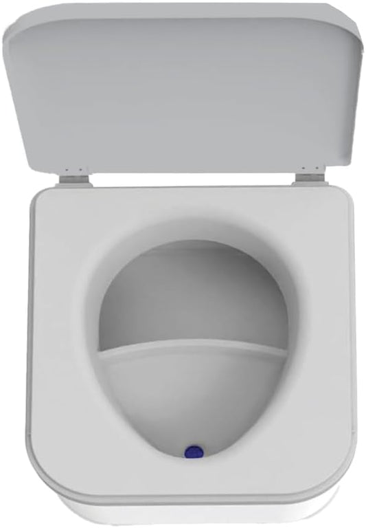 NOMAD by OGO Portable Compost Toilet – Camping Toilet for Truck Campers, Hunting Blinds, Car Camping, Primitive Camping & Boating, No-Electric, Waterless, Odor-Free Fits 8 Gallon Bags