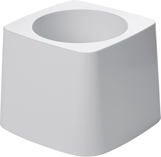 Rubbermaid Commercial Products 5" Toilet Bowl Brush Holder White Compact Design for Toilet Brush Storage for Bathroom/Professional/Janitorial Use