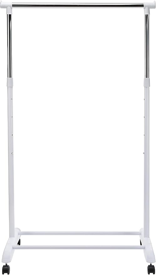 Whitmor Rolling Adjustable Garment Rack