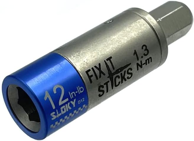Fix It Sticks Field Hunting Outdoors Gun Maintenance Small Torque Limiter | Adjustable Fits 1/4in Tip T-Way Spanner, 12 In-Lb