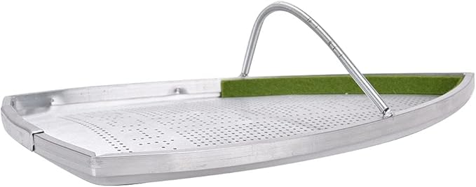 Ironing Shoe, Aluminium Cover Iron Shoe Ironing Shoe Compatible with Most Electric Steam Iron Electric Iron Shoes Cover Ironing Machine Accessories Prevents Scorching, Sticking