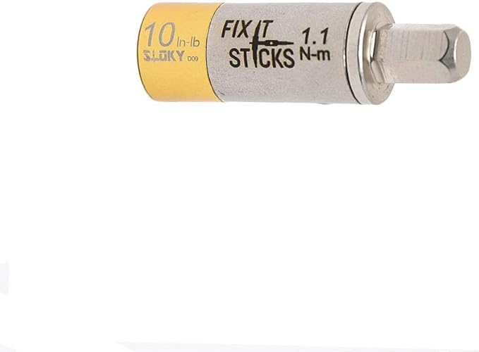 Fix It Sticks Field Hunting Outdoors Gun Maintenance Adjustable Fits 1/4in Bit T-Way Wrench Small Torque Limiter, 10 in-lb | Adjustable Fits 1/4in Tip T-Way Spanner, 10 In-Lb