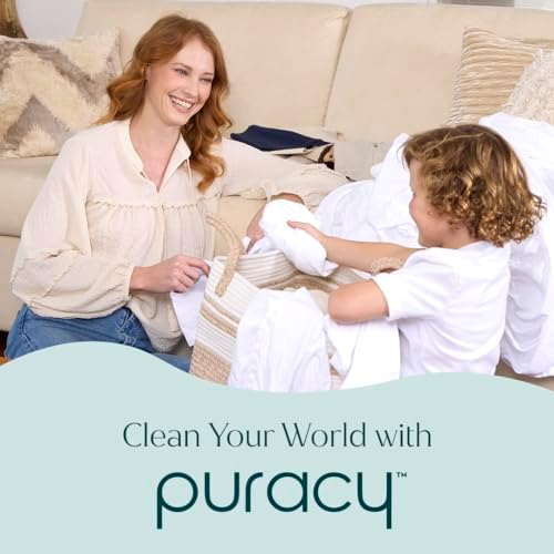 Puracy Stain Remover, Travel and Laundry Stain Cleaner for Clothes, Baby Essentials, Kids Stains, Oil and Fabric Spot Cleaner (Stain Remover Spray, 12 fl oz) (Pack of 2)
