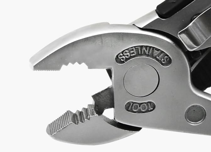 Multi-Purpose Stainless Steel Pliers and Wrench Multitool Combination Multi-Function Folding Tool