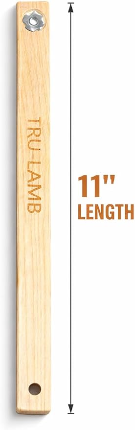 Tru-Lamb Floor Scrapers, 5 Pack, Paint, Stain & Varnish Removal Tools with Red Devil Blades, Professional Scrapers for Surface Prep and Finish Removal (5 Pack, 11" x 1")