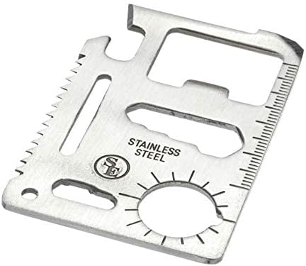 SE 11-Function Stainless Steel Survival Pocket Tools (Pack of 3) - MT908-3