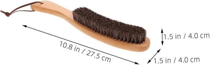 2pcs Clothes Dust Brush Portable Soft Cleaning Brushes for Dust Removal Garments and Accessories Gentle Delicate Fabrics Ergonomic Design for Comfortable Use