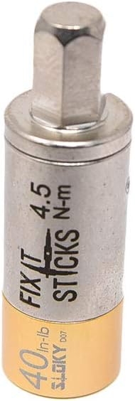 Fix It Sticks Field Hunting Outdoors Gun Maintenance Small Torque Limiter | Adjustable Fits 1/4in Tip T-Way Spanner, 40 In-Lb
