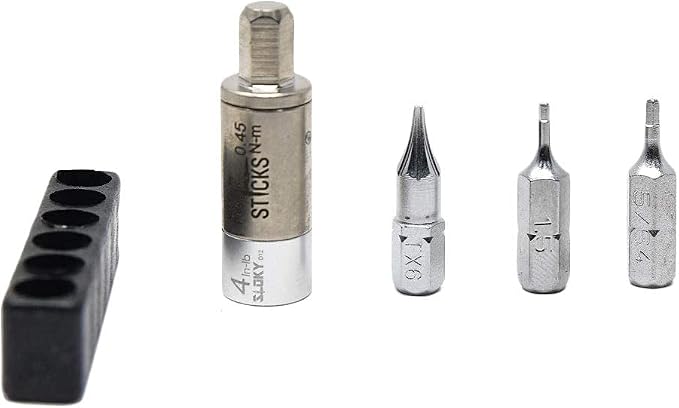 Fix It Sticks FISTL4-BP 4 Inch Lbs Torque Limiter & Three Bit Combo Pack