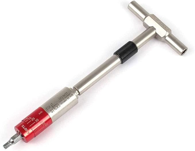 Fix It Sticks 15-65 Inch Lbs All-in-One Torque Driver Kit Custom Bundle | Locking Ratcheting T-Way Spanner, FISMUTK+TWAY-LOCK