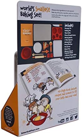 SmartLab Toys TINY Baking with 20 Delicious Tiny Recipes. Big Science. Tiny Tools.