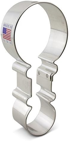 Ann Clark Baby Rattle Cookie Cutter 4.5" Made in USA