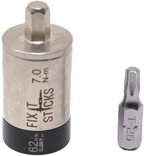 Fix It Sticks Large Durable Accurate Lightweight Torque Control Tool | Easy-to-Use Limiter, Compatible with Standard 1/4" Drivers