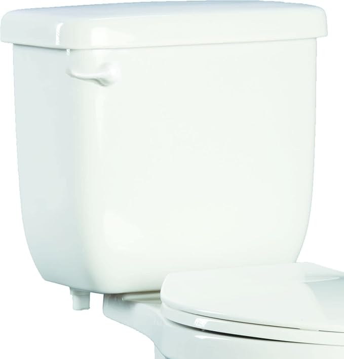 PROFLO PF5110HE Jerritt 1.28 GPF Single Flush Toilet Tank Only with Left-Hand Trip Lever - White