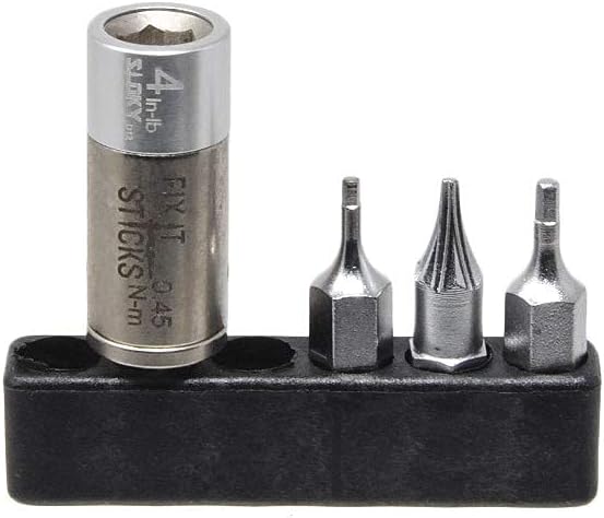 Fix It Sticks FISTL4-BP 4 Inch Lbs Torque Limiter & Three Bit Combo Pack