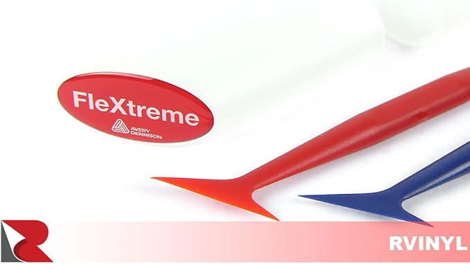 Rvinyl Avery Dennison FleXtreme Micro Squeegees Kit in Multicolor - Vehicle Applicator Tools for Auto Stickers Car Wraps - Automotive Films Installation Accessories