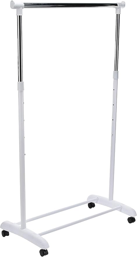 Whitmor Rolling Adjustable Garment Rack
