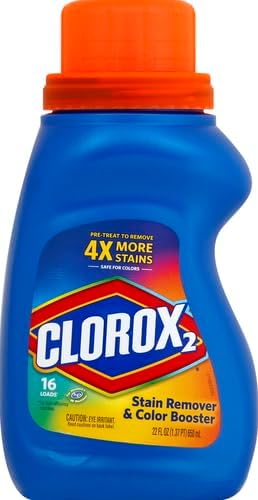 Clorox 2 for Colors - Stain Remover and Color Brightener, 22 Ounces (Packaging May Vary) | 22 Ounces (Packaging May Vary)