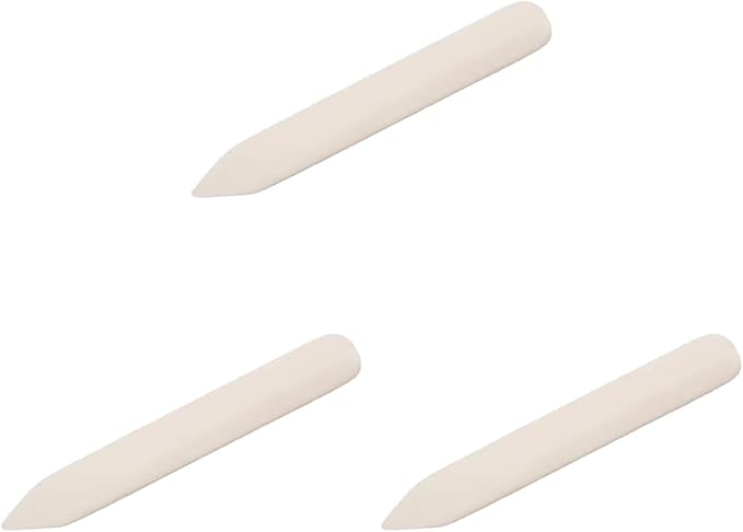 Clothes Scraper 3 Pack Fabric Clothing Scraper Tool for Laundry Stain Removal Smooth Edge Spot Cleaning Bone for Most Fabrics Cleaner Use 5.90 in