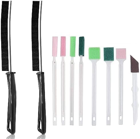 Crevice Cleaning Brushes Tool kit Small Brush Disposable Toilet Brush Deep Cleaning Brush Shower Nozzle Anti-Clogging Pore Gap for Gap Corner of Stove Hard to Reach Cleaning Tools
