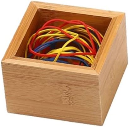 YBM Home Bamboo Drawer Organizer Storage Box for Kitchen Drawer, Junk Drawer, Office, Bedroom, Children Room, Craft, Sewing, and Bathroom, 6 Pack 3x3x2 inch