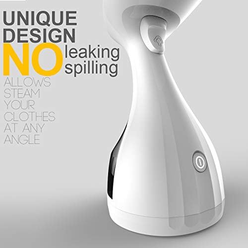MagicPro Portable Garment Steamer for Clothes, Garments, Fabrics Removes Wrinkles for Fresh Clothing, Fast Heat and Auto Off, Handheld Travel Steamer with Detachable 300ml Water Tank